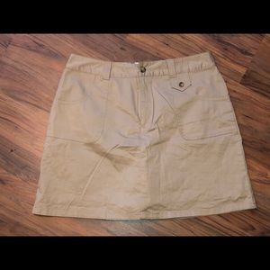 Khaki White Stag skort, Ladies 14